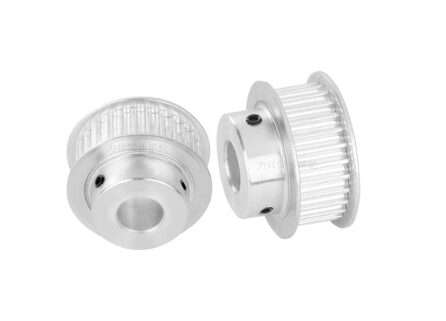 plt565 เฟืองสายพานร่อง ไทม์มิ่งพูลเลย์ มู่เล่ย์ timing pulleys t5 20t bf type belt width 16mm